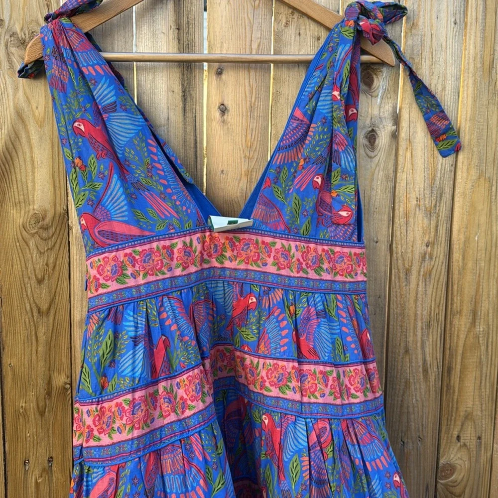 FARM Rio Colorful Patterned Midi Dress - Picture 7 of 10